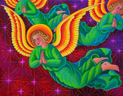 Angels in Green by Unbekannt Unbekannt